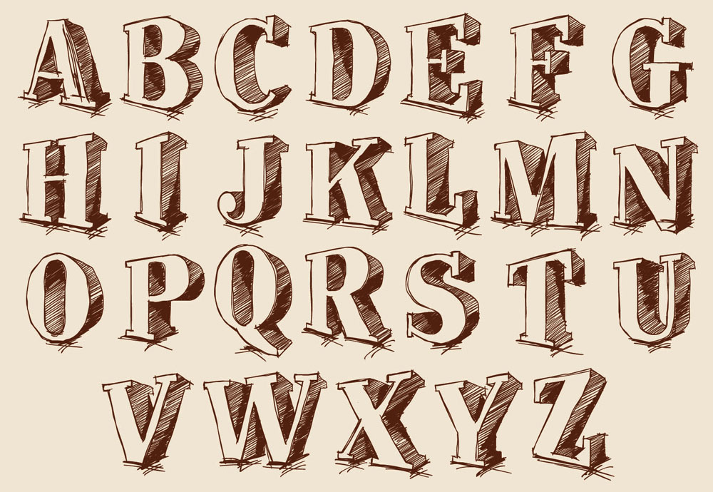 字母设计素材矢量图片 图片id 字体设计 文化艺术 矢量素材 素材宝scbao Com